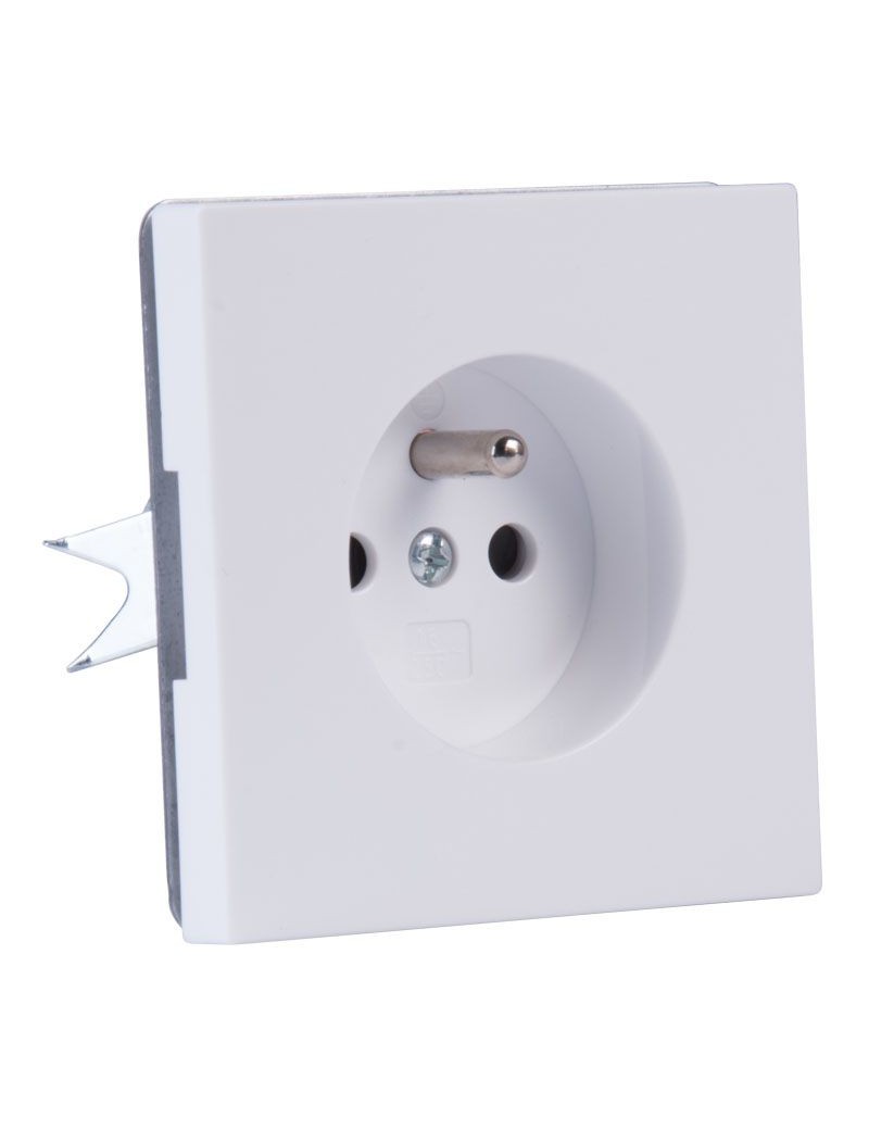 230V Steckdose mit Erdungsstift