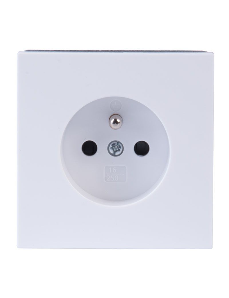 230V Steckdose mit Erdungsstift