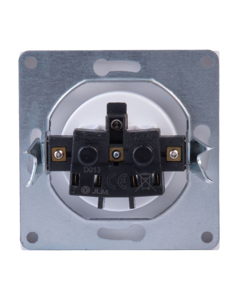 230V Steckdose mit Erdungsstift