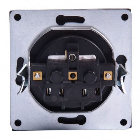 230V Steckdose mit Erdungsstift