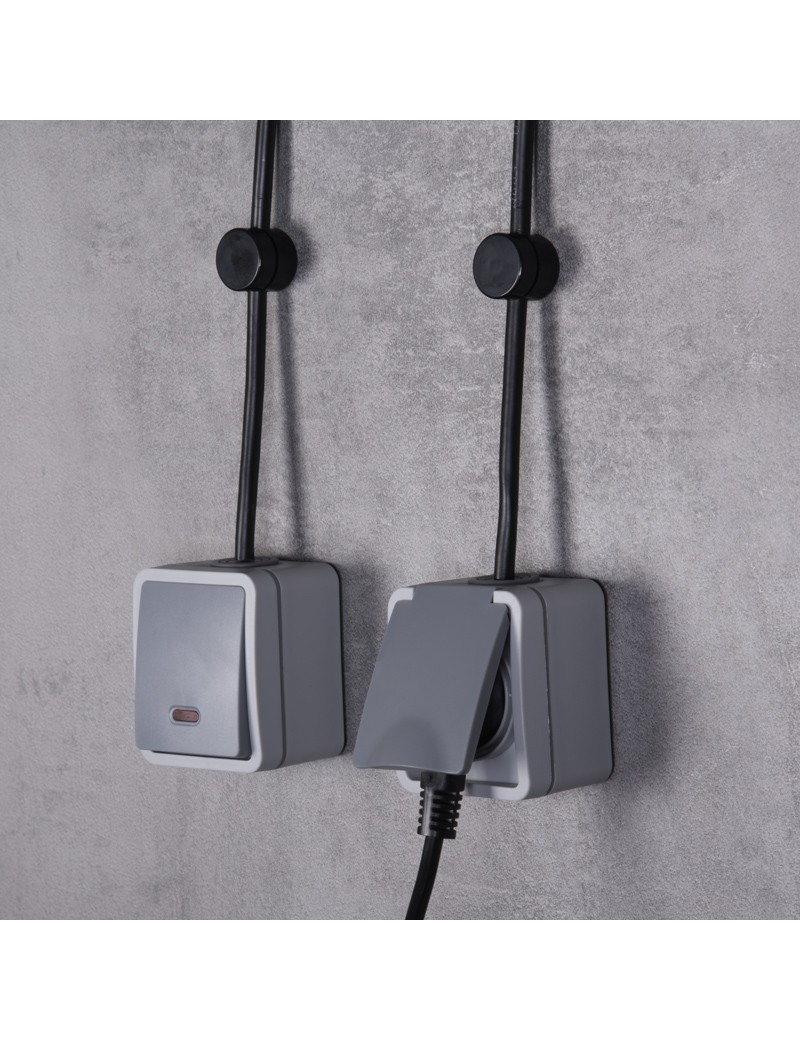 Schuko-Steckdose IP54