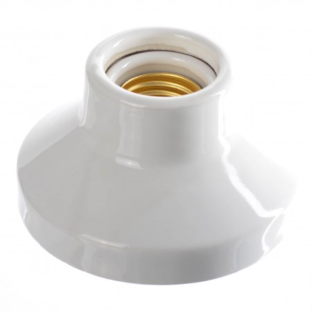 Fassung für E27 Glühbirne 3,5" gerade