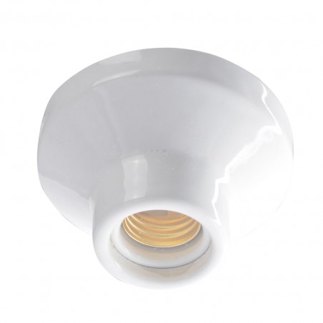 Fassung für E27 Glühbirne 3,5" gerade