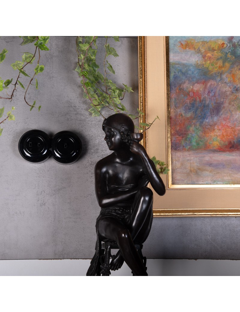 Einzelner Treppen-Wechselschalter, doppelt