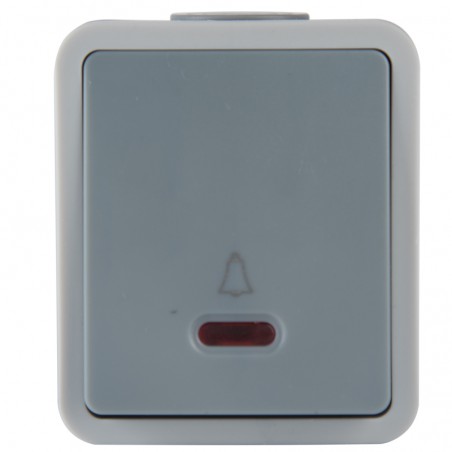Klingelschalter mit LED IP54
