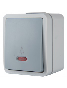 Klingelschalter mit LED IP54
