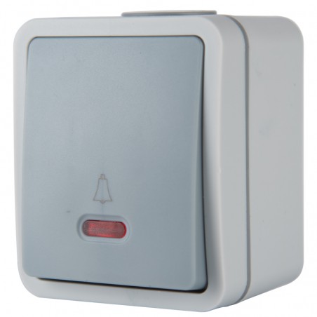 Klingelschalter mit LED IP54