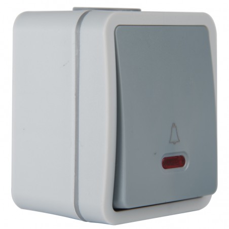 Klingelschalter mit LED IP54