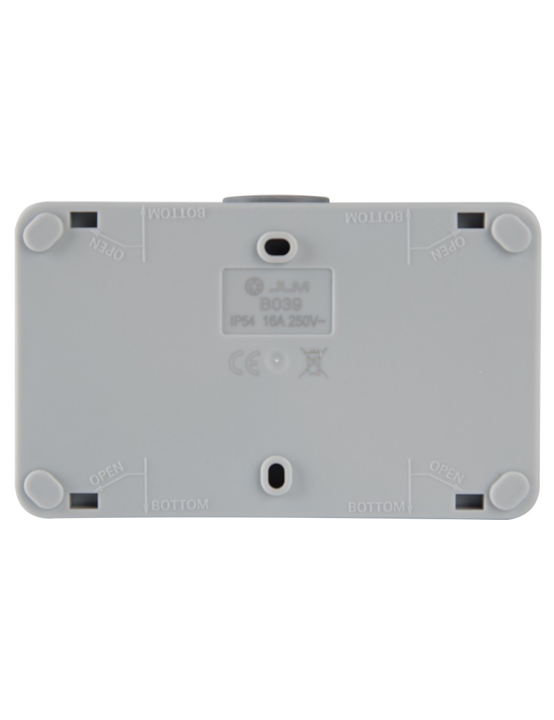 Doppelte SCHUKO-Steckdose IP54