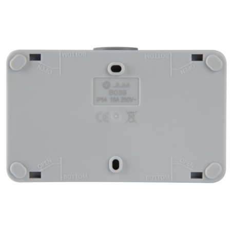 Doppelte SCHUKO-Steckdose IP54