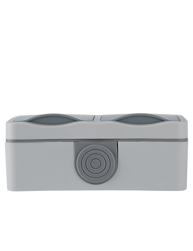 Doppelte SCHUKO-Steckdose IP54