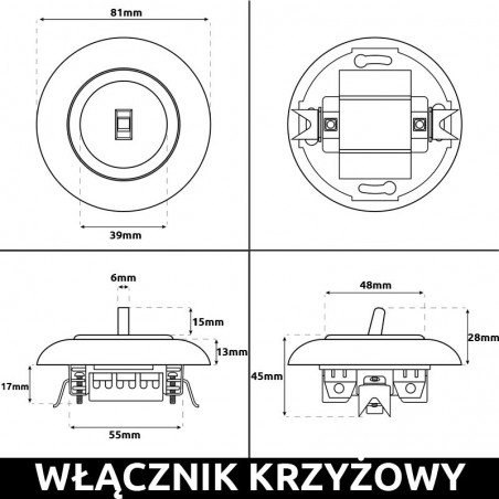 Kreuzschalter
