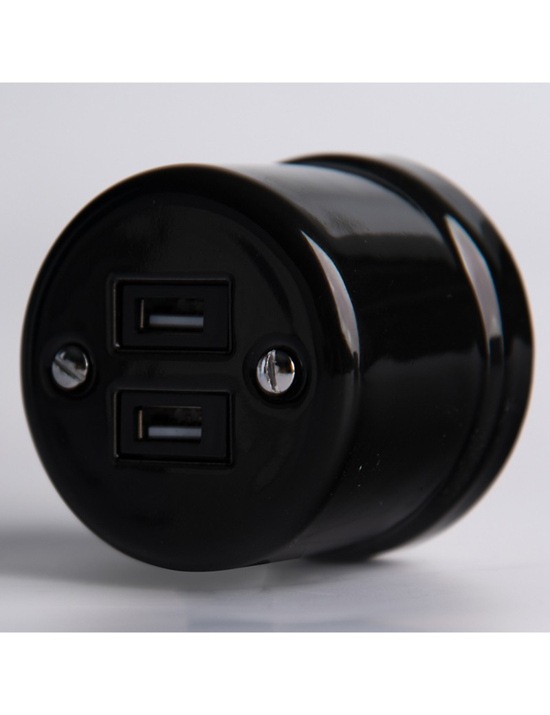 Zweifach-USB-Steckdose