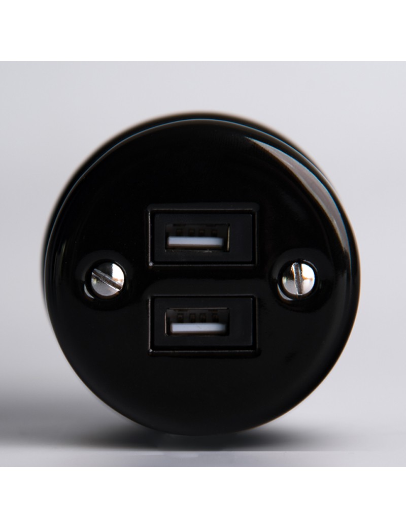 Zweifach-USB-Steckdose