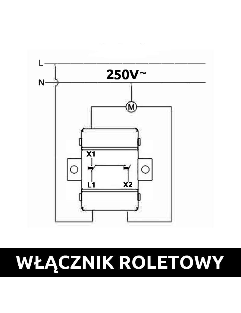 Rolladensteuerungsschalter
