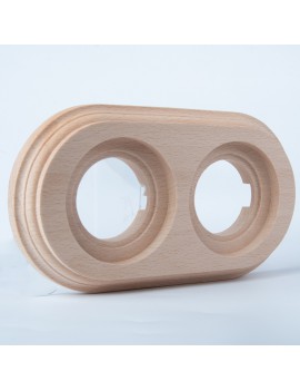 Doppelte Rahmenleiste Natur 2