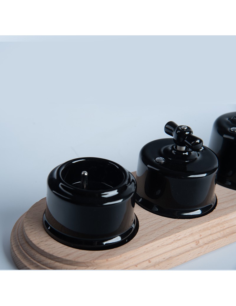 Vierfachrahmen natur