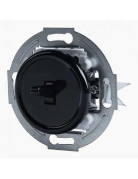 LOFT EINZELWIPPSCHALTER SCHWARZ JLM OHNE RAHMEN