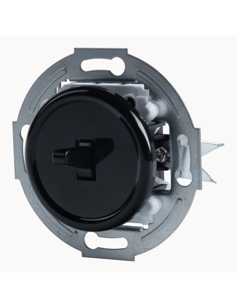 LOFT EINZELWIPPSCHALTER SCHWARZ JLM OHNE RAHMEN