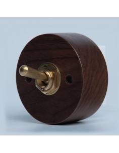 Einpoliger Schalter Holz