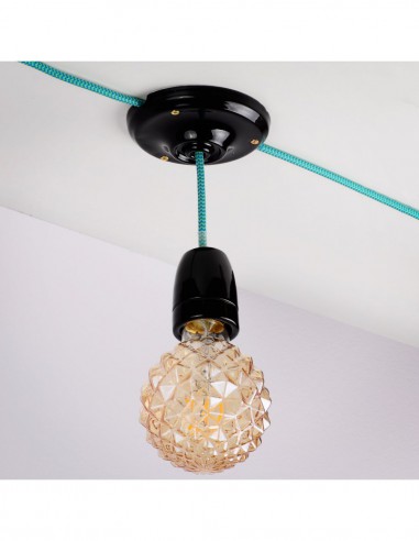 KABEL ZASILAJĄCY W OPLOCIE 230V 2x0,75mm 1,8m...