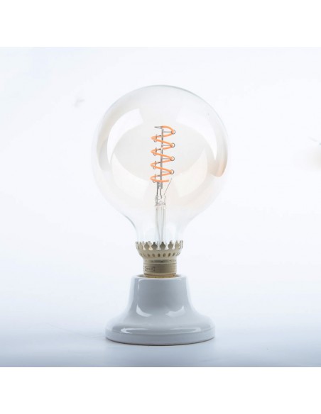 Fassung für E27 Glühbirne 3,5" gerade