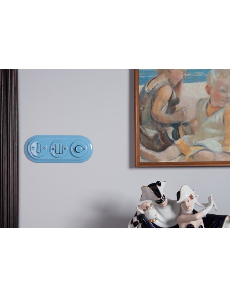 Einzel-Schalter mit Tastenbetätigung