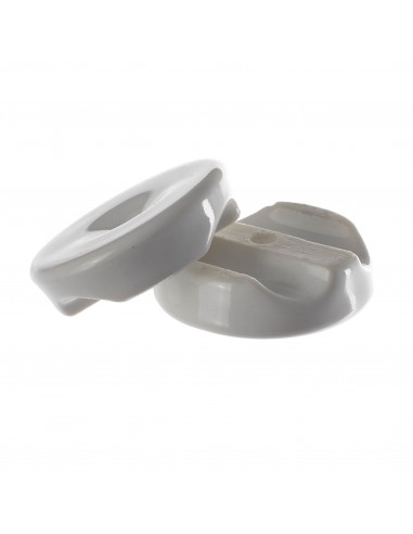 Halter für zwei Kabel