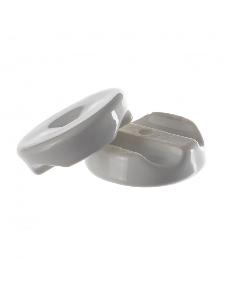 Halter für zwei Kabel