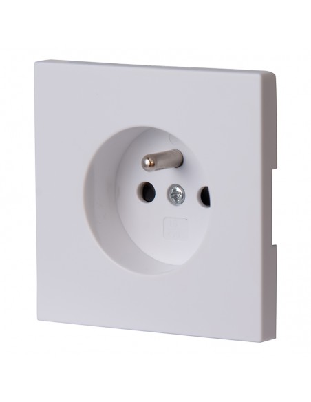 230V Steckdose mit Erdungsstift
