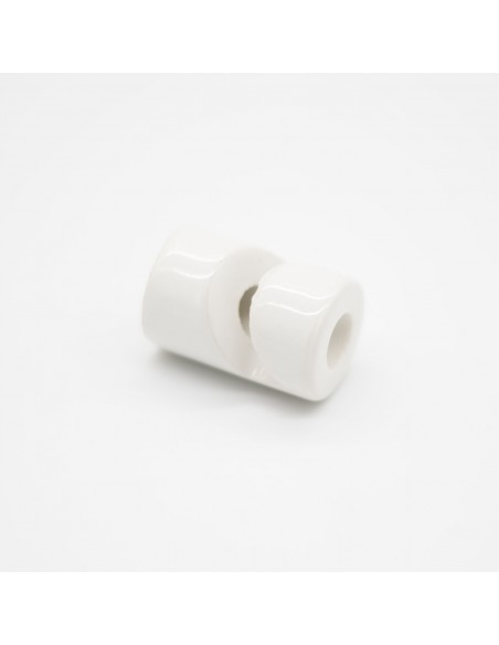 Keramischer Drahthaken 20x30mm Weiß