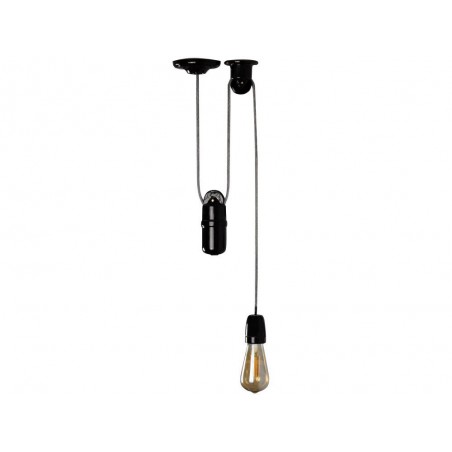 Schwarzes keramisches Deckenrad