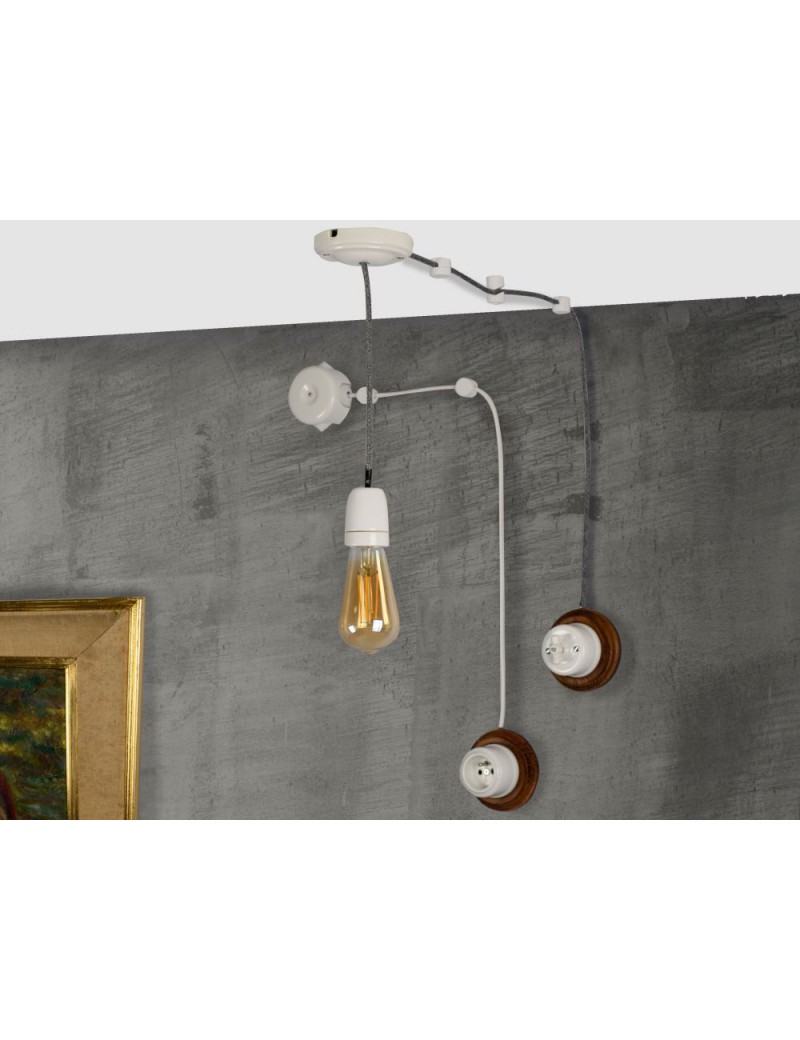 Kunststoff-Kabelhalter