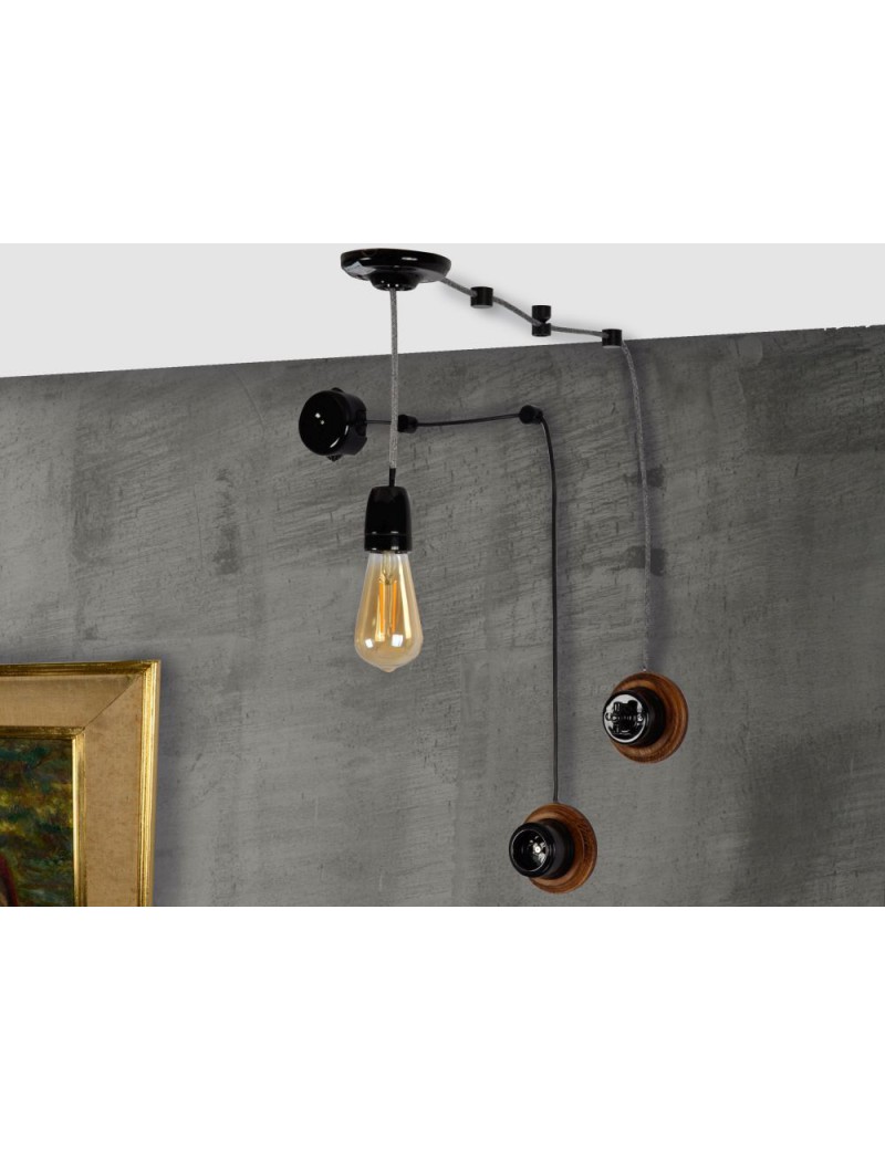 Kabelhalter aus Kunststoff