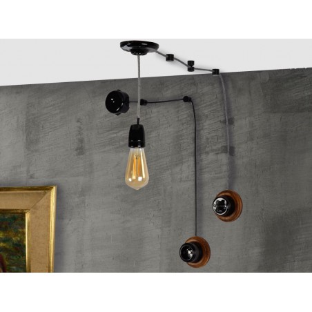 Kabelhalter aus Kunststoff