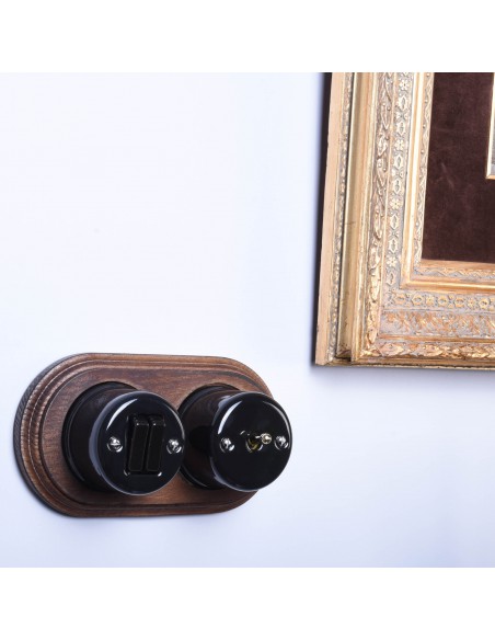 Rolladen-Schalter mit Hebelsteuerung