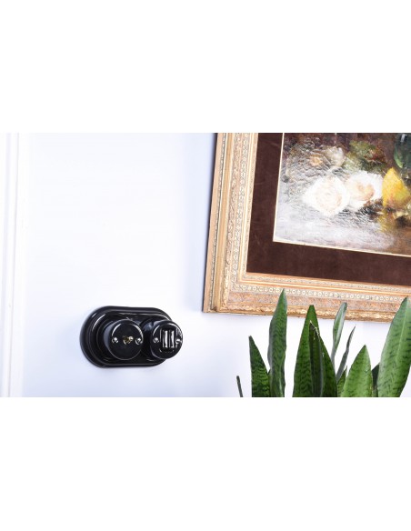 Rolladen-Schalter mit Hebelsteuerung