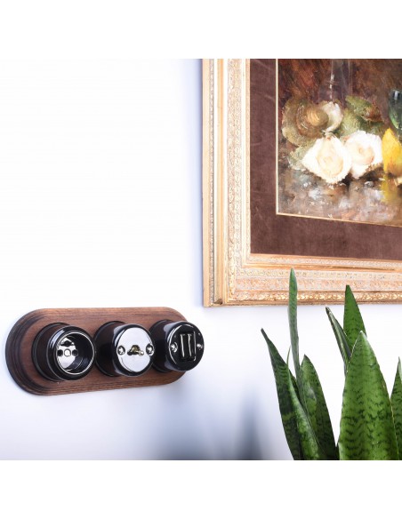 Rolladen-Schalter mit Hebelsteuerung