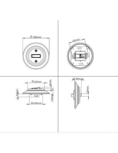 Taster für die Türklingel