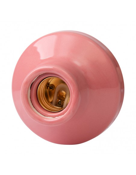 KERAMIKGLÜHBIRNENHALTER E27 3,5" HOCHFREQUENZ GERAD PASTELL LACHS