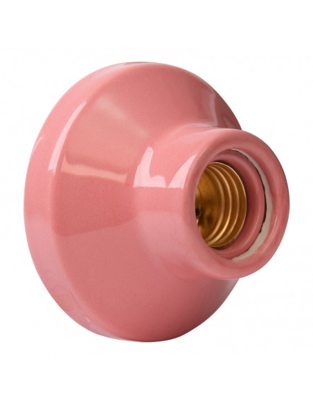 KERAMIKGLÜHBIRNENHALTER E27 3,5" HOCHFREQUENZ GERAD PASTELL LACHS