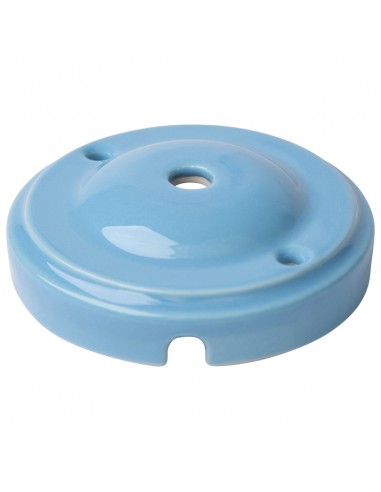 Keramik Runde Deckenbasis 100 mm Apfel Pastellblau