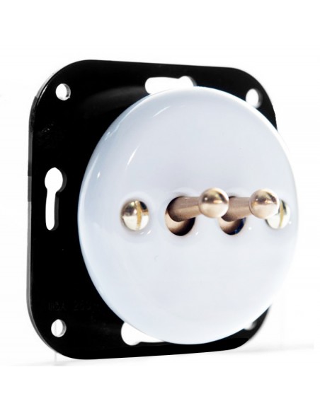 Zweipoliger Hebelschalter