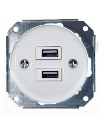 2xUSB-Steckdose