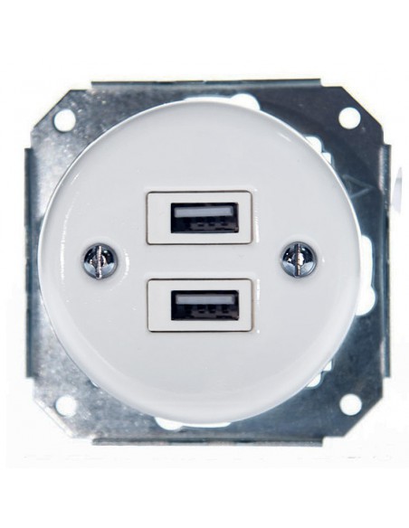 2xUSB-Steckdose