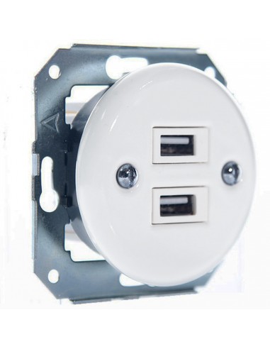 2xUSB-Steckdose