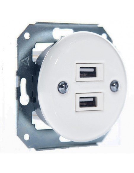 2xUSB-Steckdose