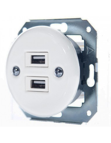 2xUSB-Steckdose