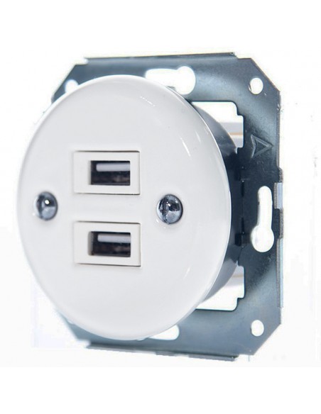 2xUSB-Steckdose