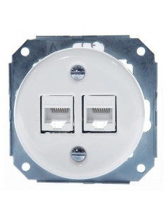 2xRJ45 Steckdose 2